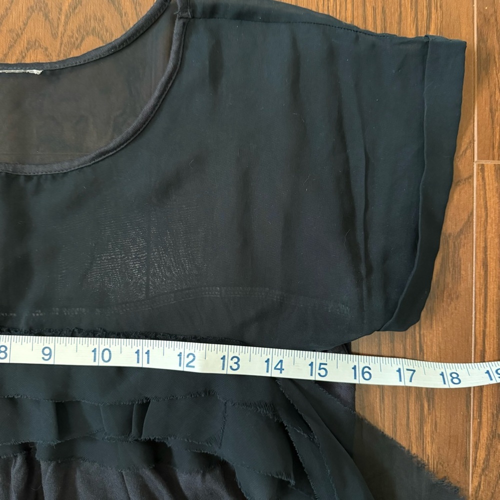ALPHA STUDIO Sheer Ribbon Top - Picture 7 of 9